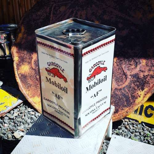 20l Fantasy Mobil Oil Tin