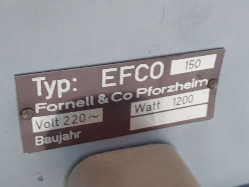 EFCO 150 Enamelling Kiln