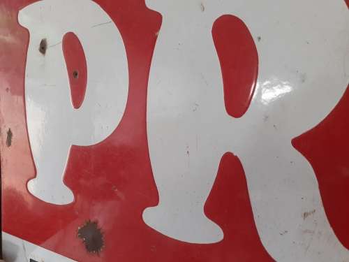 Wow!!! Protex Oil Porcelain Enamel Sign!!!