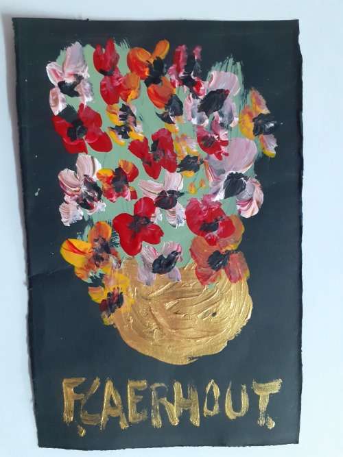 Frans Claerhout - FLOWERS - COA Included. MAKE AN OFFER!!!!
