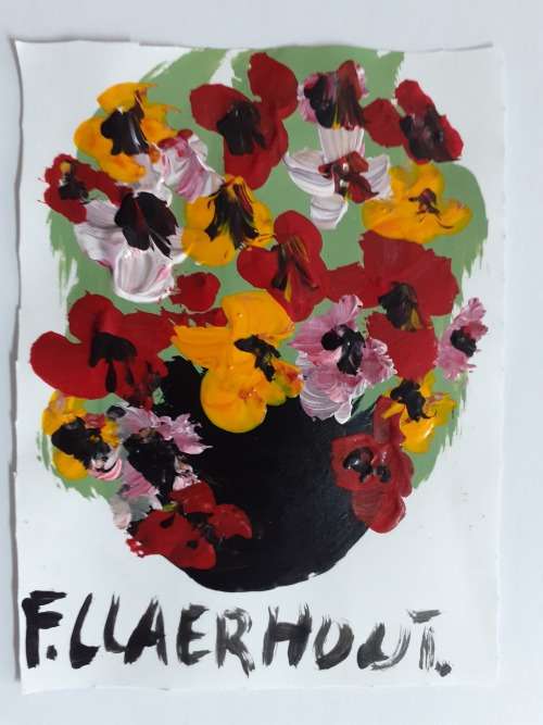 Frans Claerhout - FLOWERS - COA Included. MAKE AN OFFER!!!!