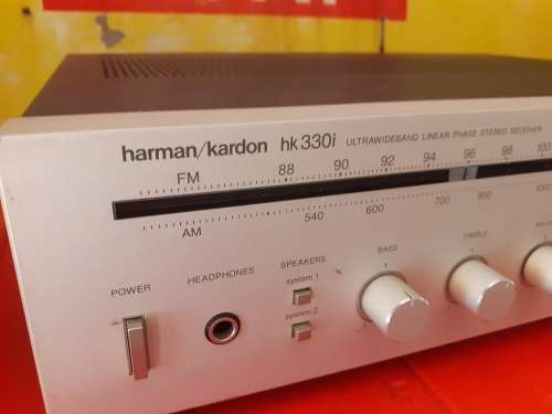 Harman Kardon HK330i Stereo Receiver with Bluetooth receiver + Wharfedale P30D Speaker System