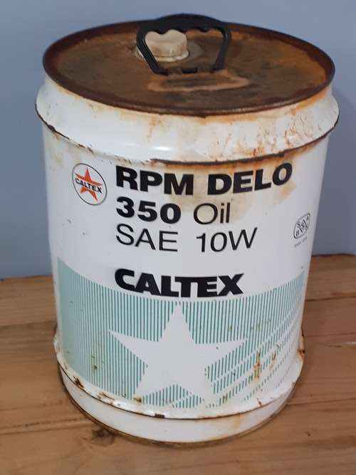CALTEX 20l Oil Tin
