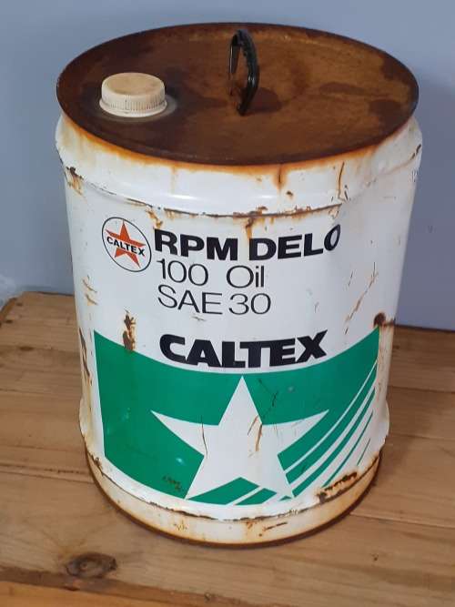 CALTEX SAE 30 20l Oil Tin