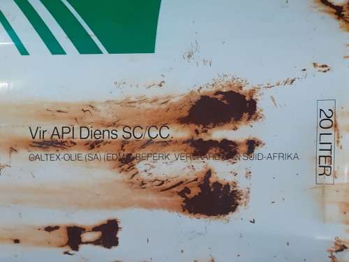CALTEX SAE 30 20l Oil Tin