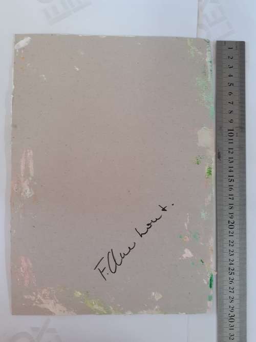 Father Frans Claerhout - FLOWERS - Acrylic (COA Included)