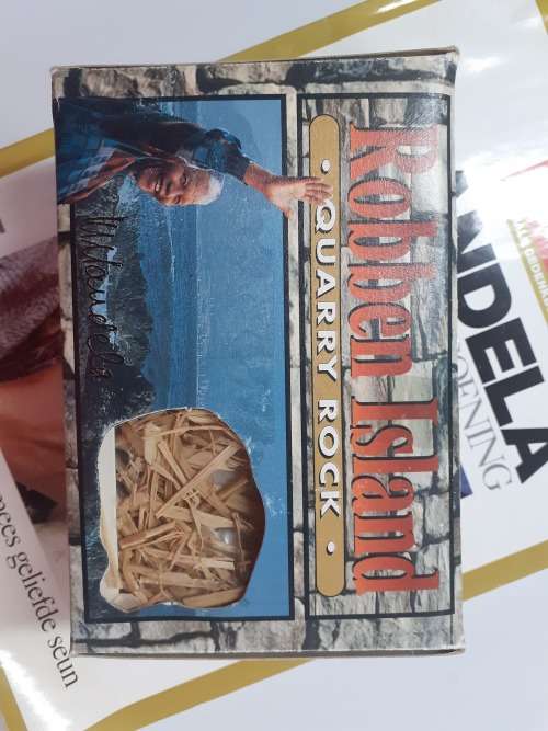 MAKE AN OFFER!!! Signed Robben Island Rock and Huisgenoot Gedenkboek