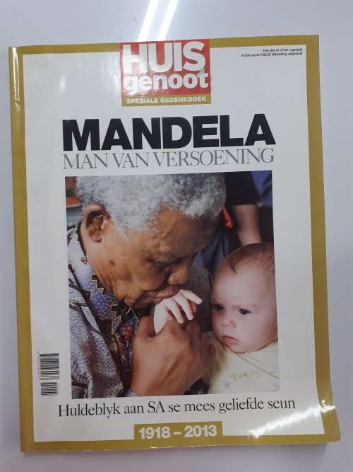 MAKE AN OFFER!!! Signed Robben Island Rock and Huisgenoot Gedenkboek