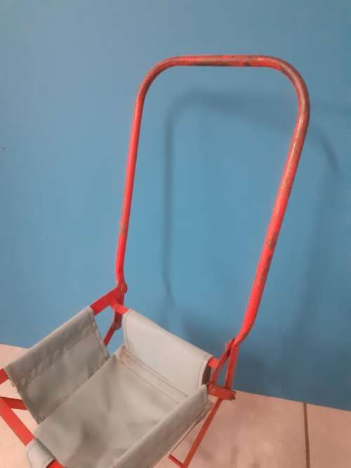 Vintage Toy Set, push pram and sleeping cot