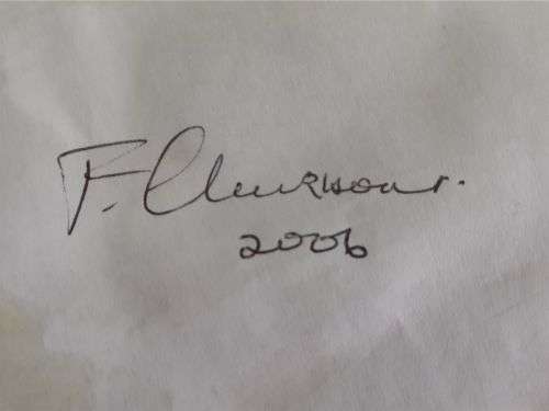 Frans Claerhout - Beautiful Mixed Media - Comes with COA!!!