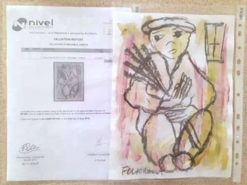 Frans Claerhout - Beautiful Mixed Media - Comes with COA!!!