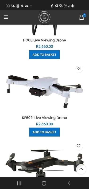 live stream Drone twin camera