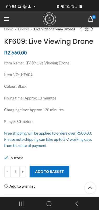live stream Drone twin camera