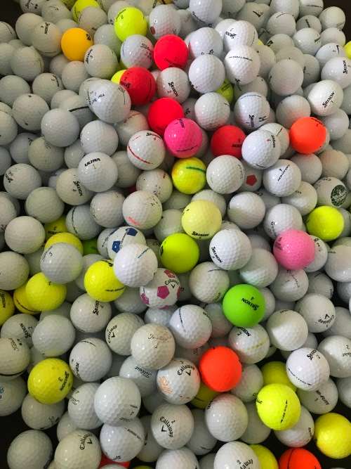 20 Used Assorted Golf Balls
