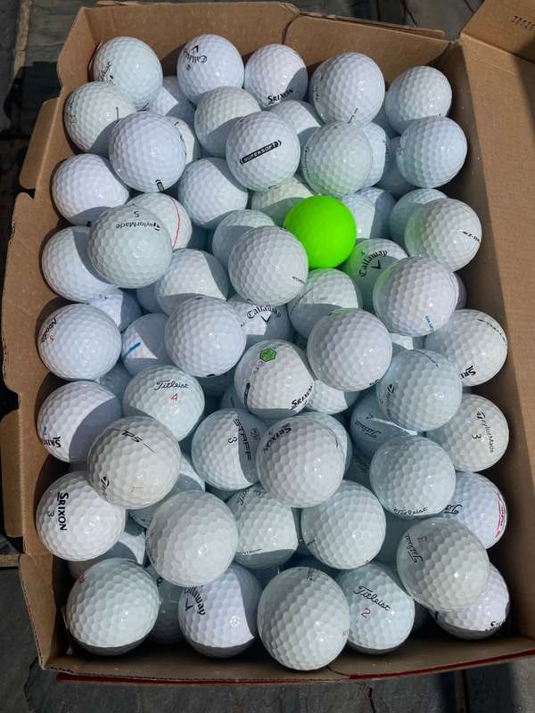 100 Used Golf Balls