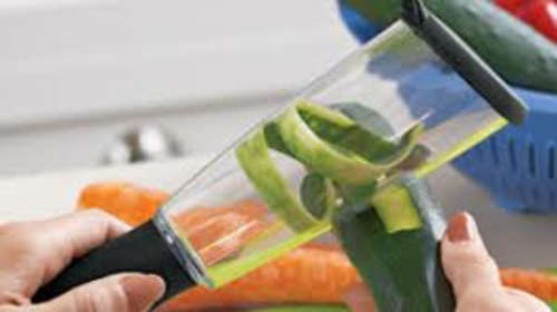 **As seen on TV** The Veggie Peeler.