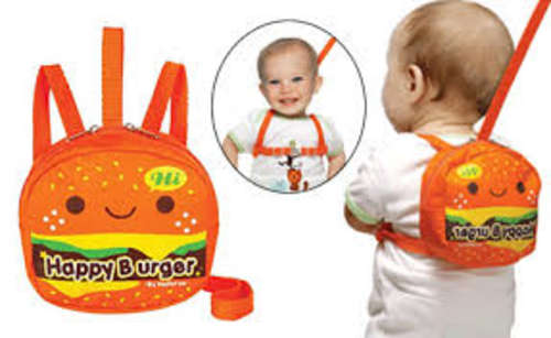 Adorable Happy Burger Keeper Bag