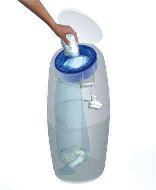 Angelcare - Disposable Nappy Bin