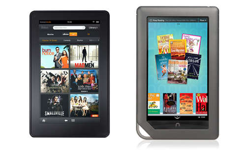 Amazon Kindle Fire DO1400 with Leather Pouch