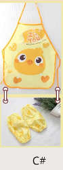 Kids waterproof aprons