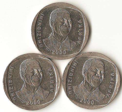 Mandela 2000 R5 coin(x3) - *FREE SHIPPING*