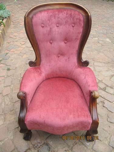 Stinkwood lounge chair