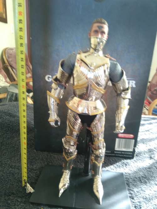 Brown Art Gothic Armour Figurine