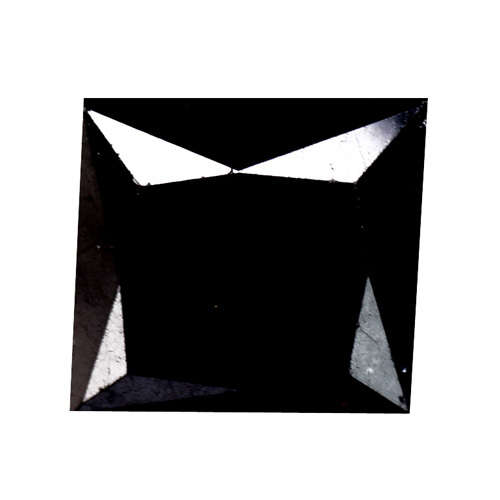 Beautiful 1.63ct Natural Earth Mined Black Princess Cut Diamond.Stunning. Untreated