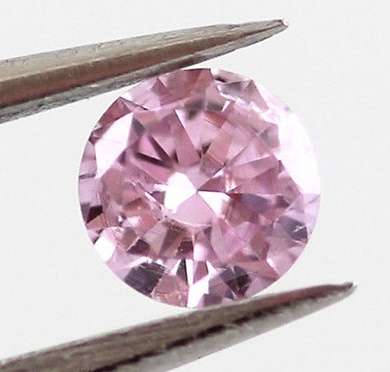 Rare 1.41ct VVS1 Fancy Vivid Pink Color Round Brilliant Loose Moissanite, Enchanting!!!