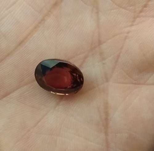 7.33ct.Ravishing Color And Full Sparkling! Natural BIG Padparadsha Zircon Tanzania Unheated AAA Rare