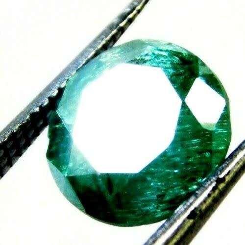 Natural Untreated 4.20ct Round Cut Green Diamond . Fantastic!!!!