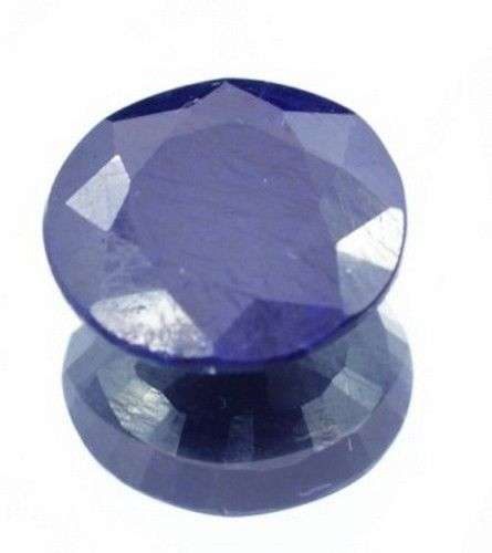 8.00ct Dazzling AXXX Natural Round Cut Blue Sapphire.Stunning. Certified