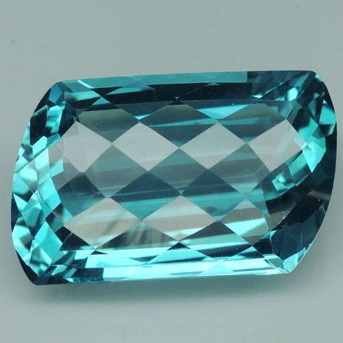 36.8ct Wonderful Fancy And Checkerboard Cut  Aquamarine