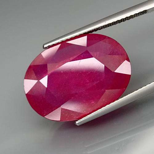 16.27ct Dazzling Good Quality Natural Oval Cut Top Red Pink Best Colour Ruby