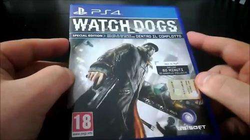 Watch dogs Limited Edition PS4- AS NEW