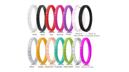 Silicone Rings - 2 Pack Bundle - FREE SHIPPING