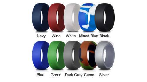 Silicone Rings - 2 Pack Bundle - FREE SHIPPING
