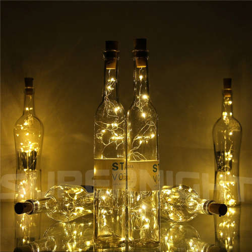 Bottle Stopper Mini Coloured Fairy Light String