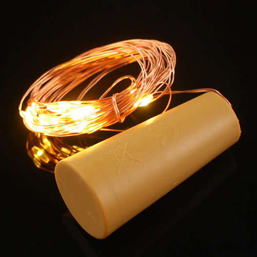 Bottle Stopper Mini Coloured Fairy Light String