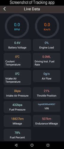 GPS Tracker OBDII 4G