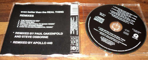 U2 - Even Better Than The Real Thing (Remixes) (CD single)