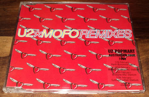 U2 - Mofo REMIXES (Australian CD single)