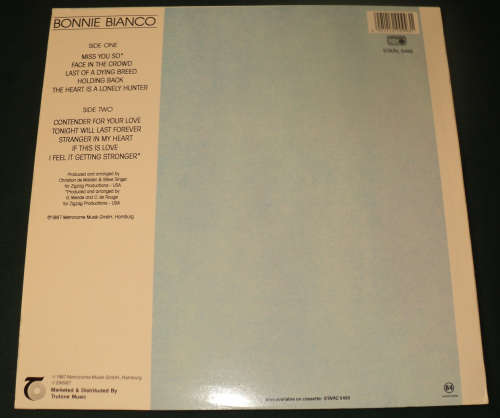 Bonnie Bianco - Just Me (LP)