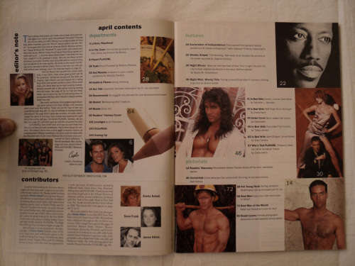Playgirl magazine - March 1998 issue USA