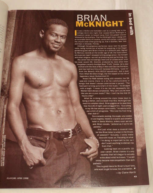 Playgirl magazine - March 1998 issue USA