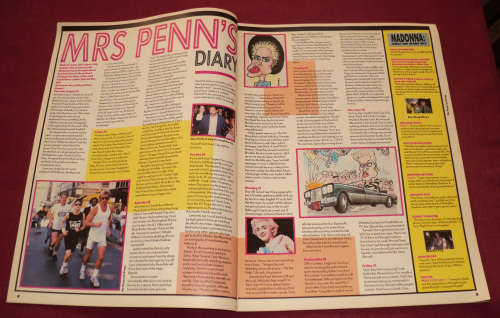 Madonna - No 1 (Number One) magazine - 5 Sept 1987 issue