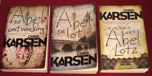 Chris Karsten - Abel Lotz trilogie (3 x boeke)
