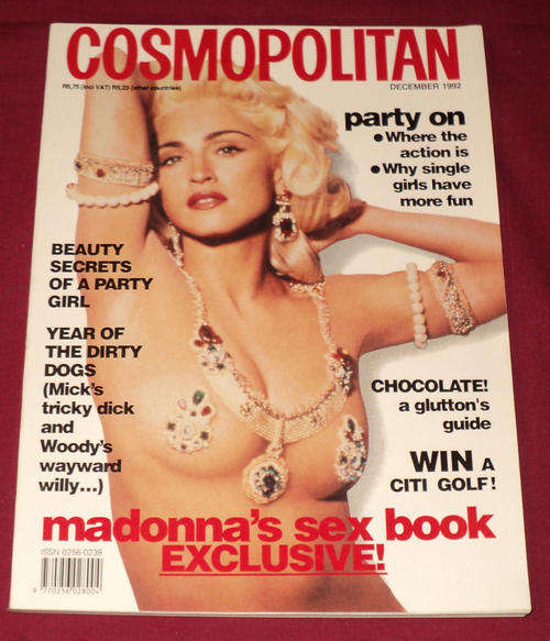 Madonna - Cosmopolitan (December 1992) Banned issue with Madonna pictures