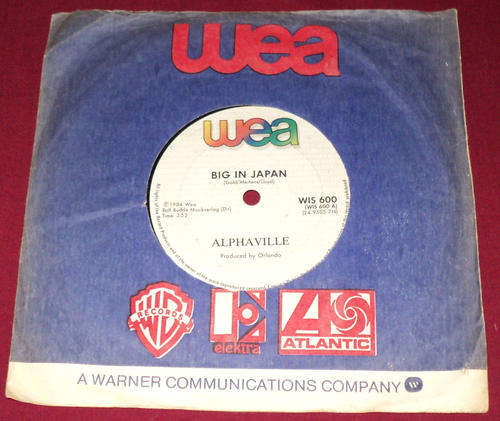 Alphaville - Big In Japan (seven single) South African pressing (Marian Gold)