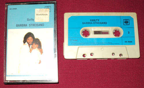 Barbra Streisand - Guilty (tape) Barry Gibb